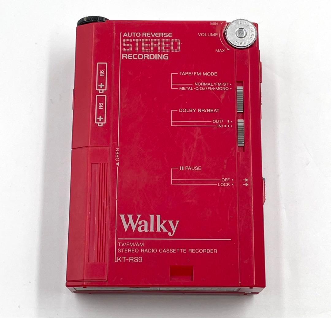 ジャンク　TOSHIBA KT-RS9 Walky カセットレコーダー