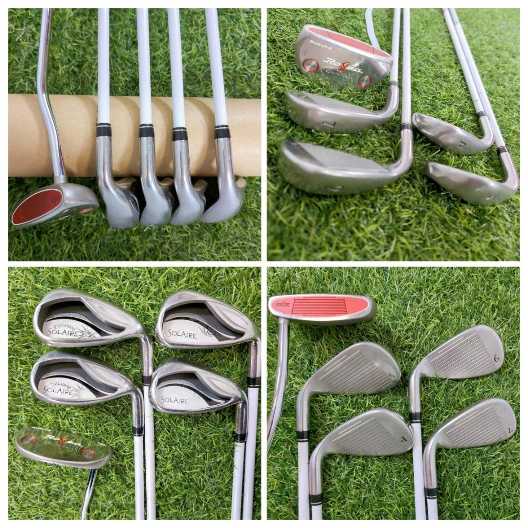 ※バッグなし キャロウェイ Solaire ソレイル レディースゴルフセット