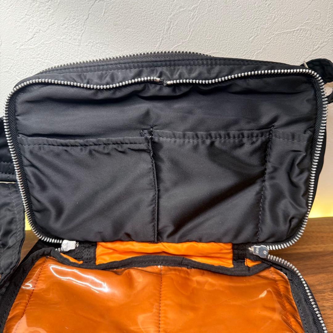 PORTER ポーター タンカー 2層式 ショルダーバッグ ブラック