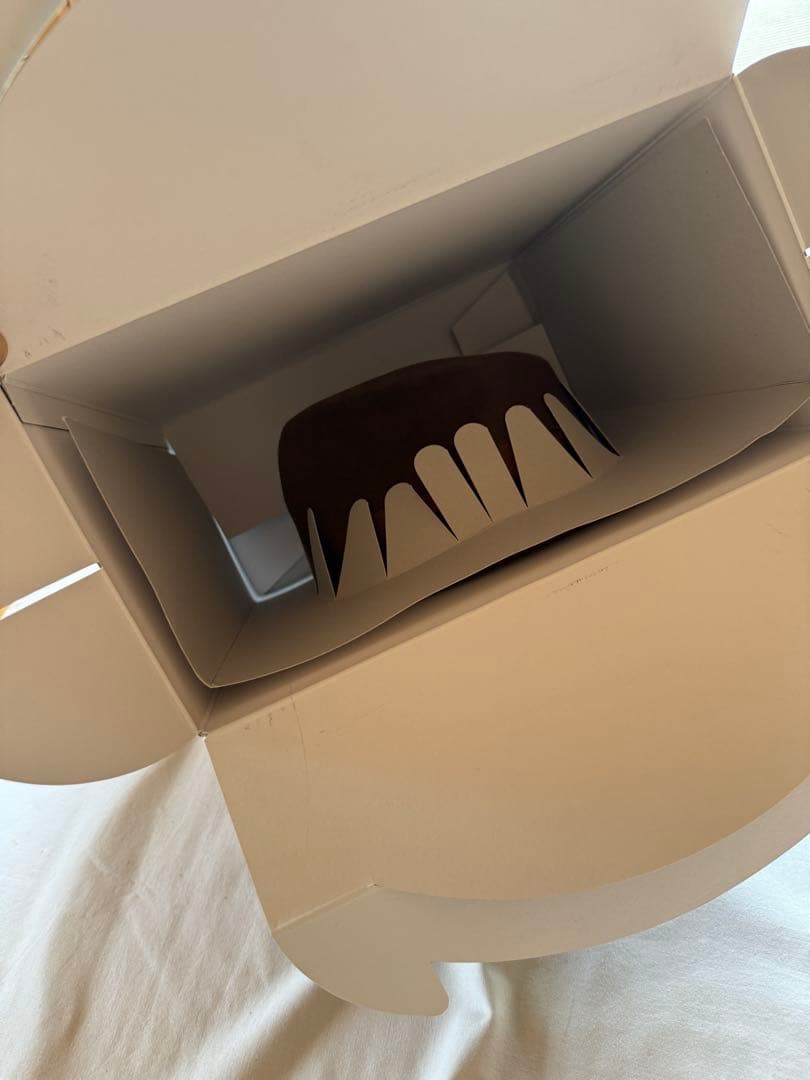 Borsalino ブラウン ウールフェルトハット 箱付き