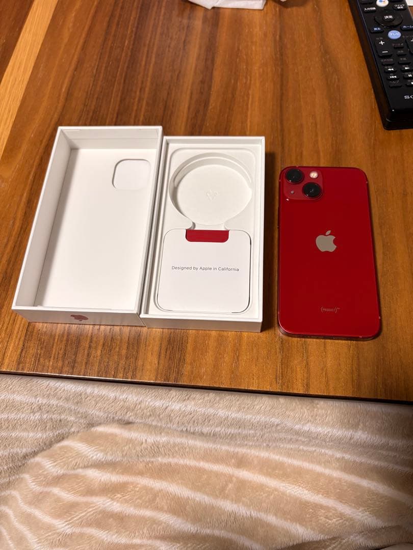 Apple iPhone 13mini (PRODUCT RED)値下げ可能