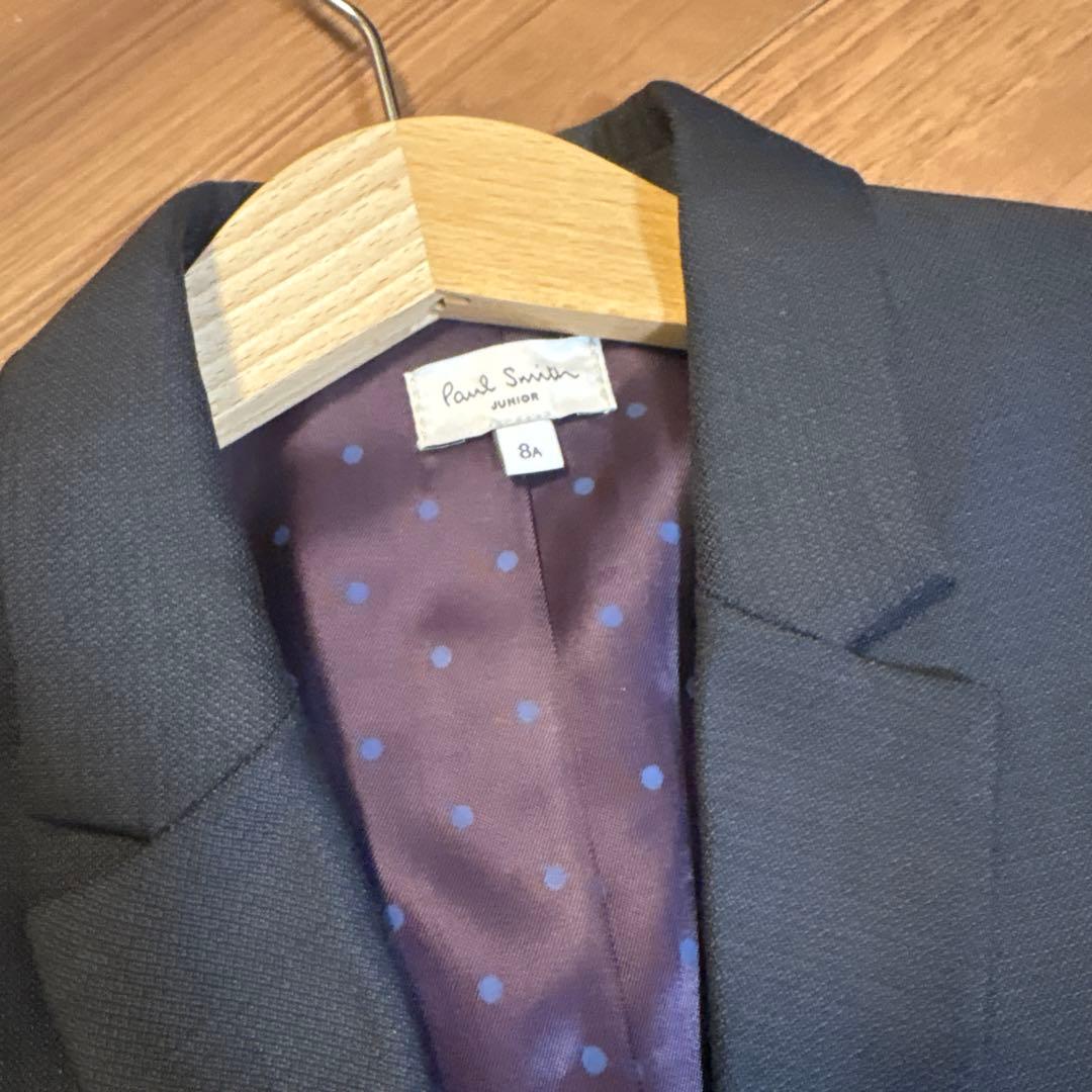 子供用スーツセット（ダークグレー）　入学式　七五三　ポールスミス　130