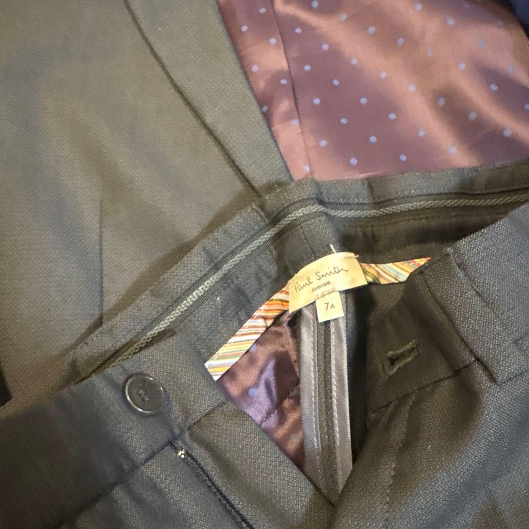 子供用スーツセット（ダークグレー）　入学式　七五三　ポールスミス　130