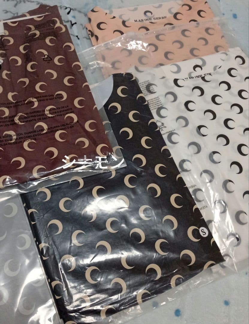 MARINE SERRE マリーンセル Tシャツ 長袖 ホワイトL