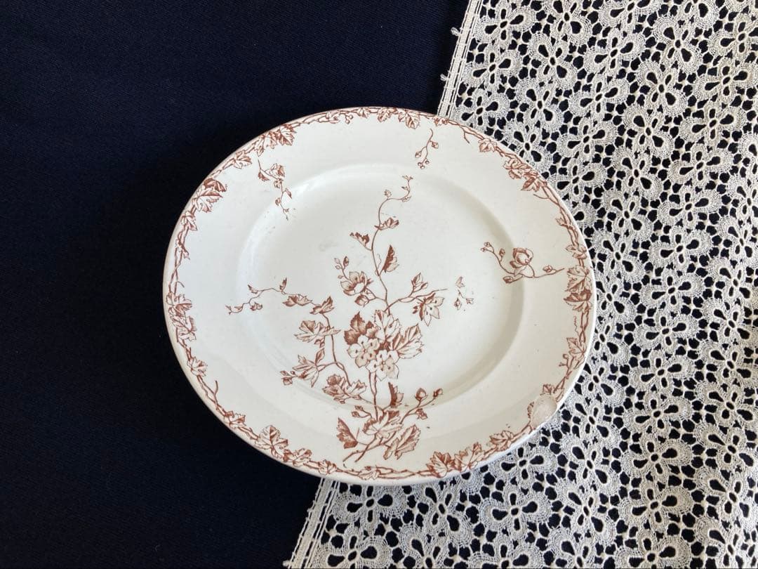 リュネビル窯 コンポティエ フランスアンティーク