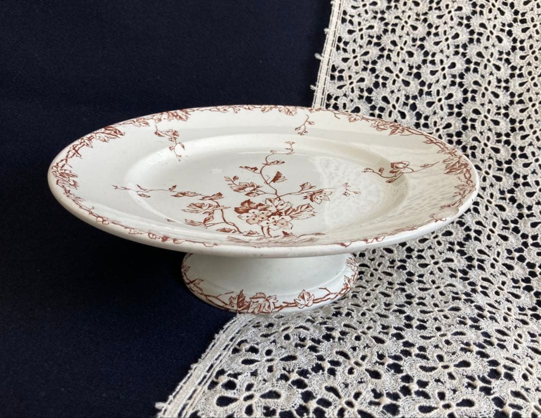 リュネビル窯 コンポティエ フランスアンティーク