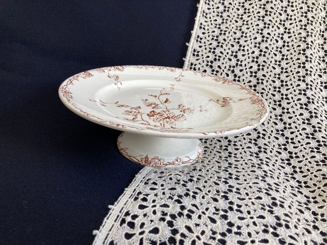 リュネビル窯 コンポティエ フランスアンティーク