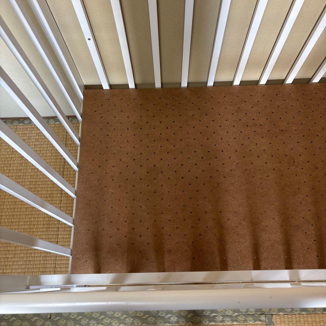 ベビーベッド NEWプロヴァンス キャスター付き 木製 国産 木製ベビーベッド