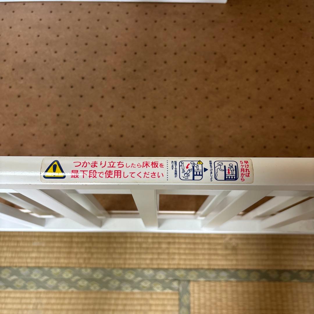 ベビーベッド NEWプロヴァンス キャスター付き 木製 国産 木製ベビーベッド