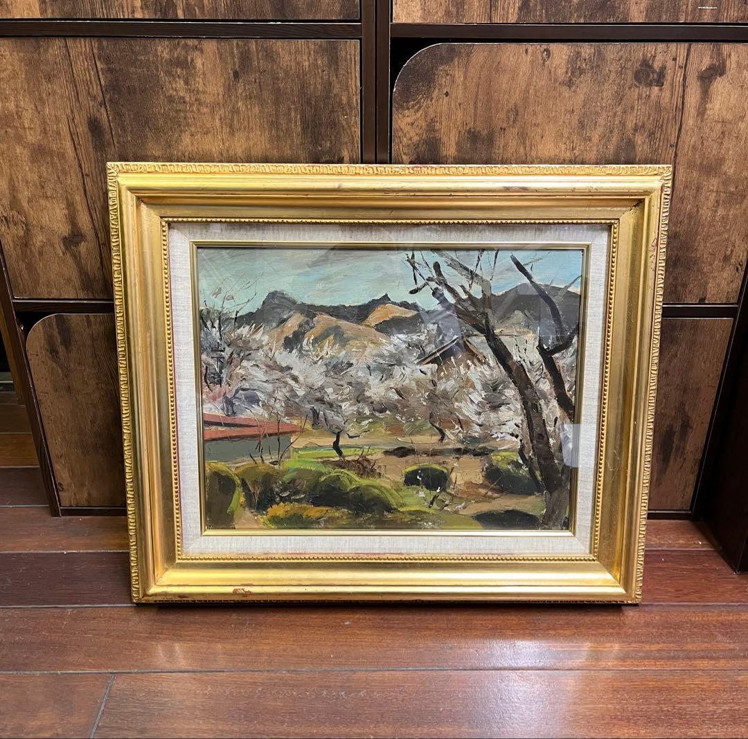 山下清 油彩画 手描き 貴重 作者サイン