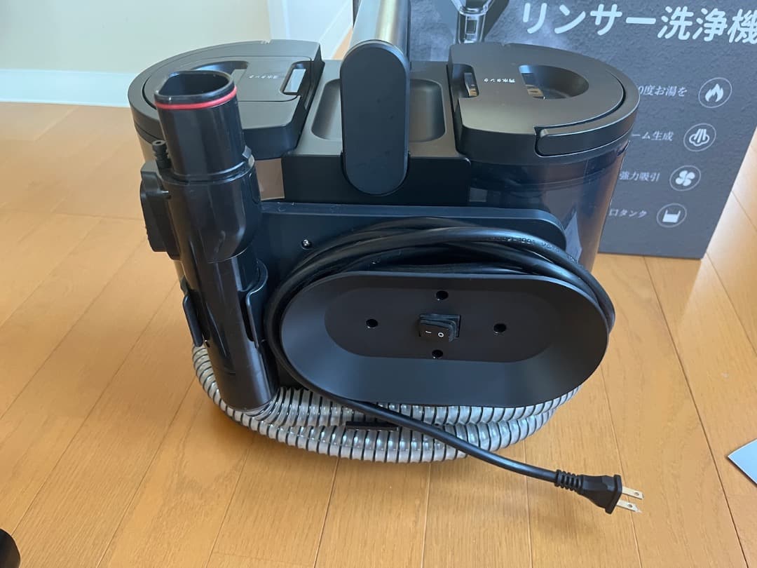 yadea R6 steam　リンサー洗浄機　定温・加熱スチーム　数回使用