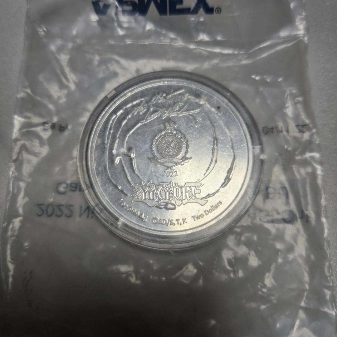 1オンス シルバー 999純銀 遊☆戯☆王 25周年記念 遊戯王