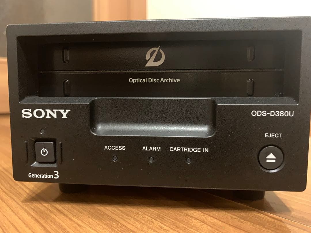 SONY オプティカルディスク　アーカイブドライブユニット　ODS-D380U