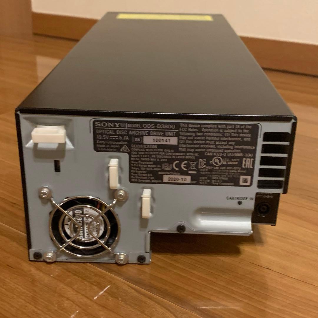 SONY オプティカルディスク　アーカイブドライブユニット　ODS-D380U