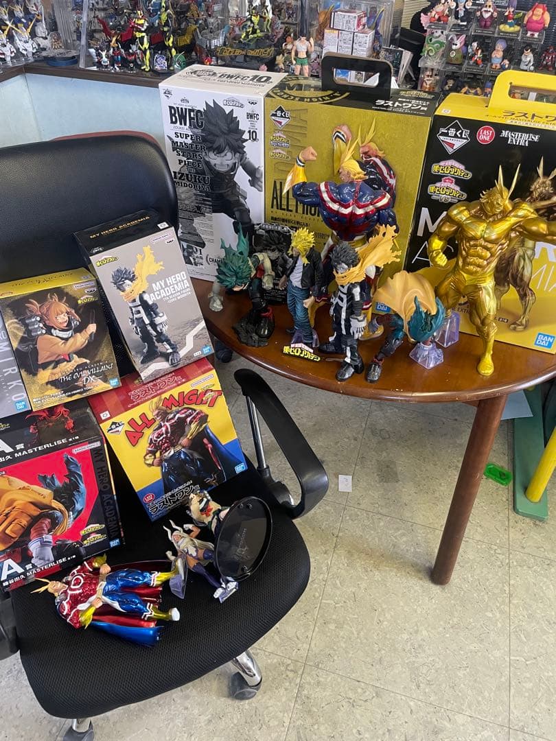 ヒロアカ　くじ　プライズ　ラストワン　オールマイト　デク　緑谷　ミルコ