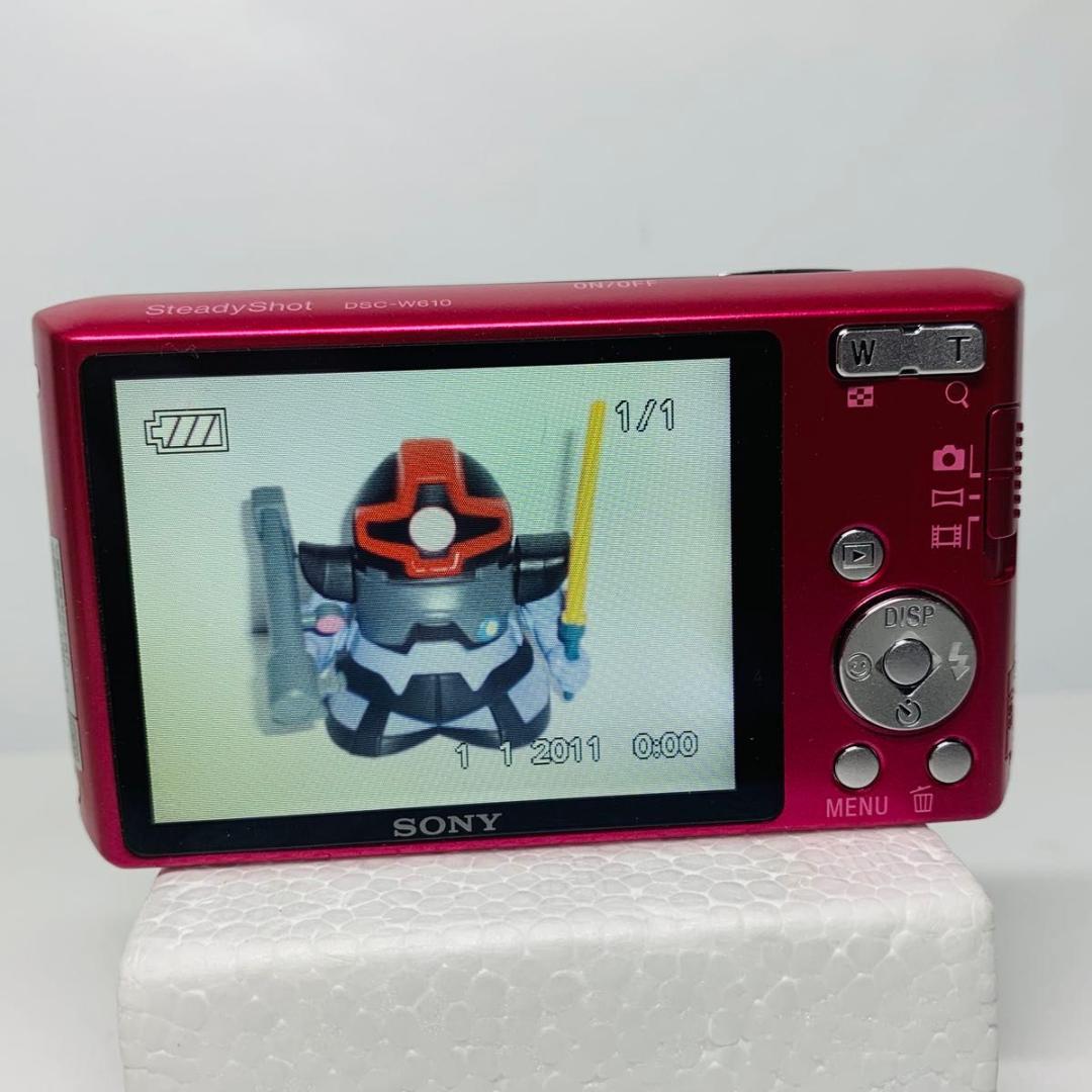 Cyber-shot DSC-W610 ピンク