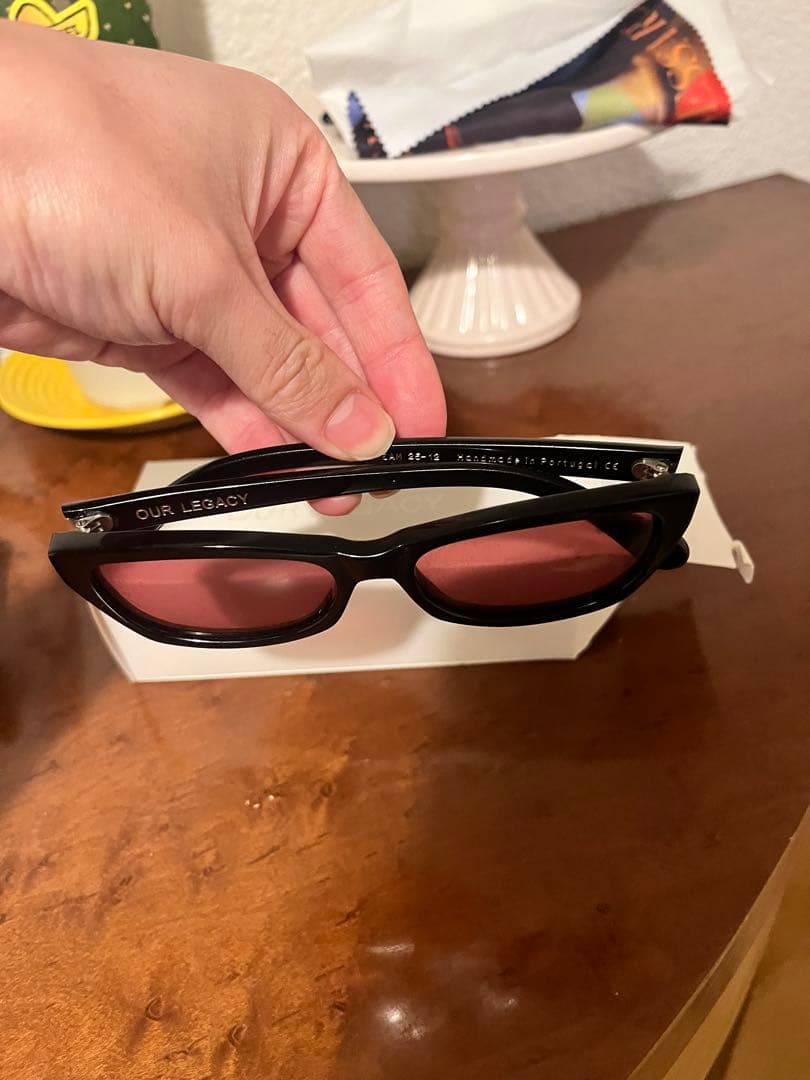 OUR LEGACY 「SCREAM TRINITY BLACK」　サングラス