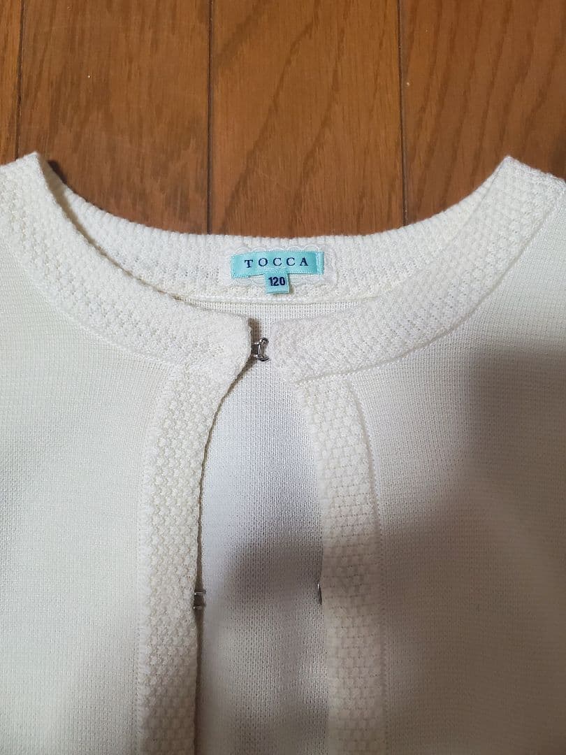 トッカ　リボン　ワンピース　ボレロ　120