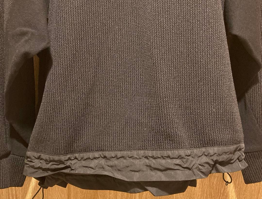 値下げ！White Mountaineering ラグランプルオーバーニット