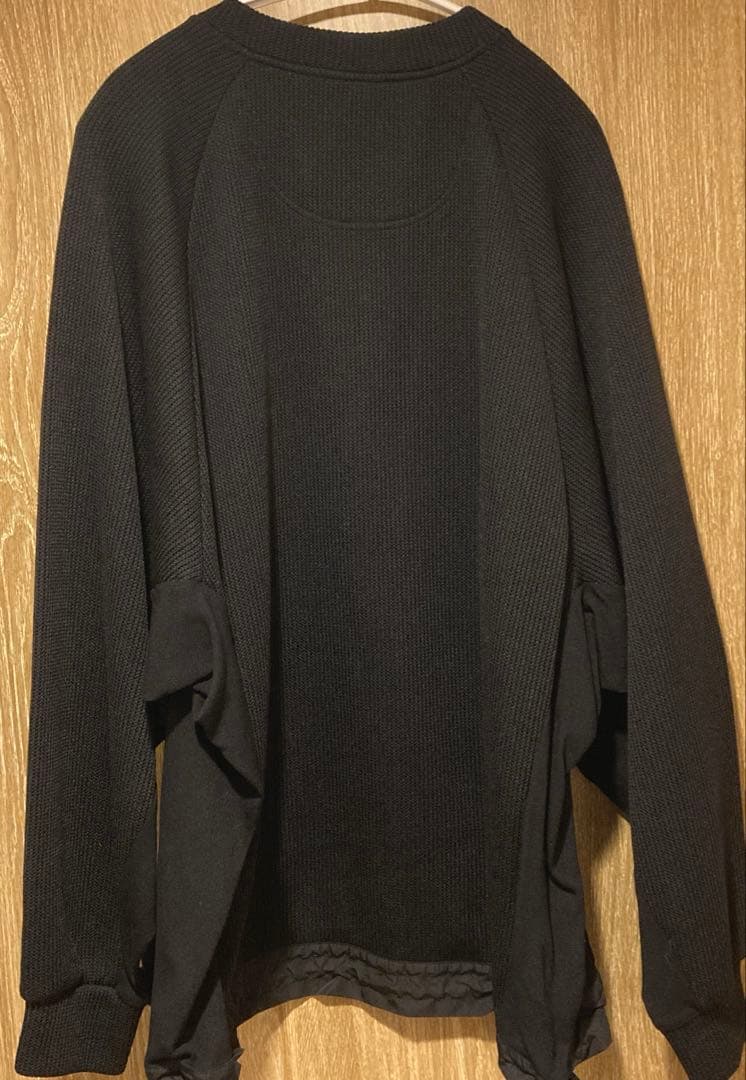 値下げ！White Mountaineering ラグランプルオーバーニット