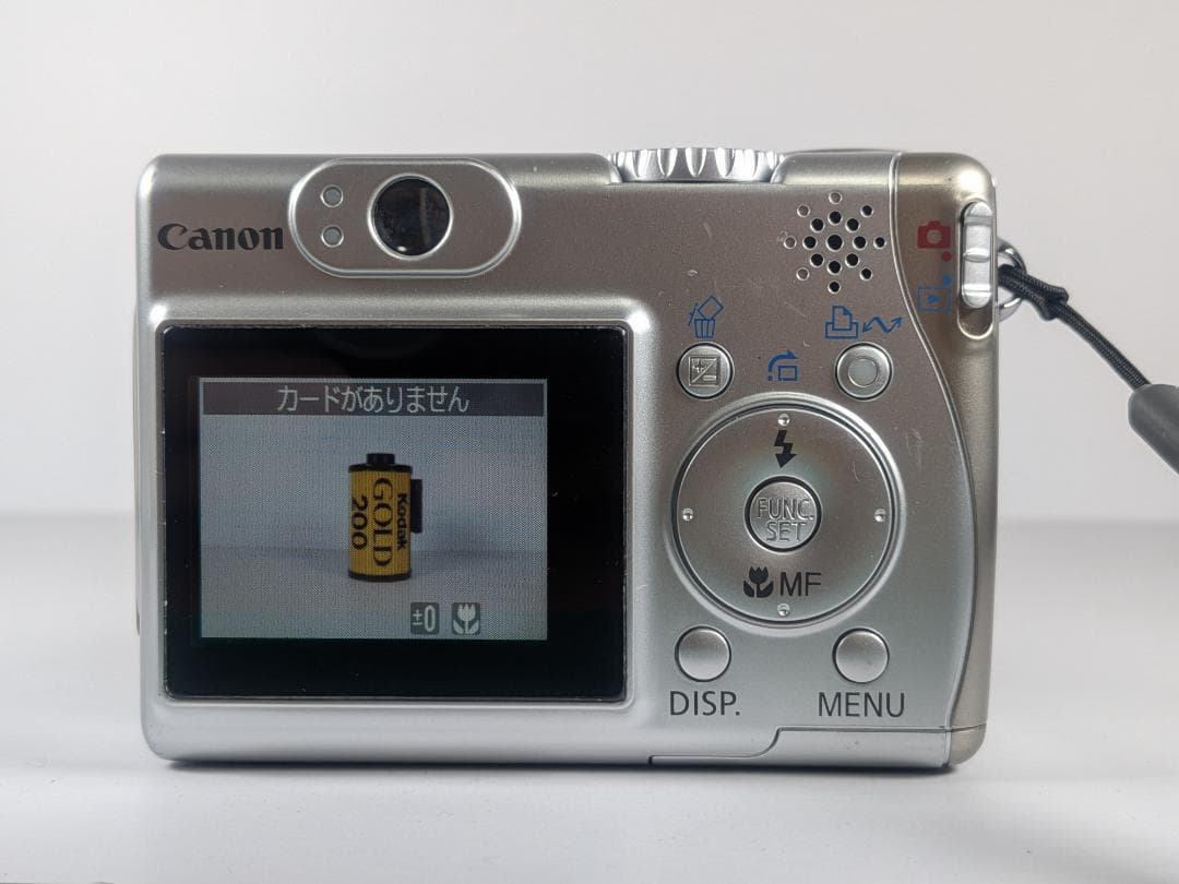 動作確認済 Canon キャノンPowerShot A530 電池稼働