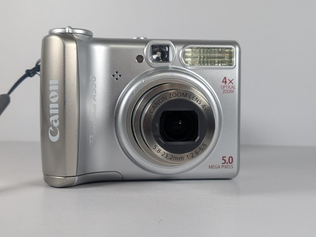 動作確認済 Canon キャノンPowerShot A530 電池稼働