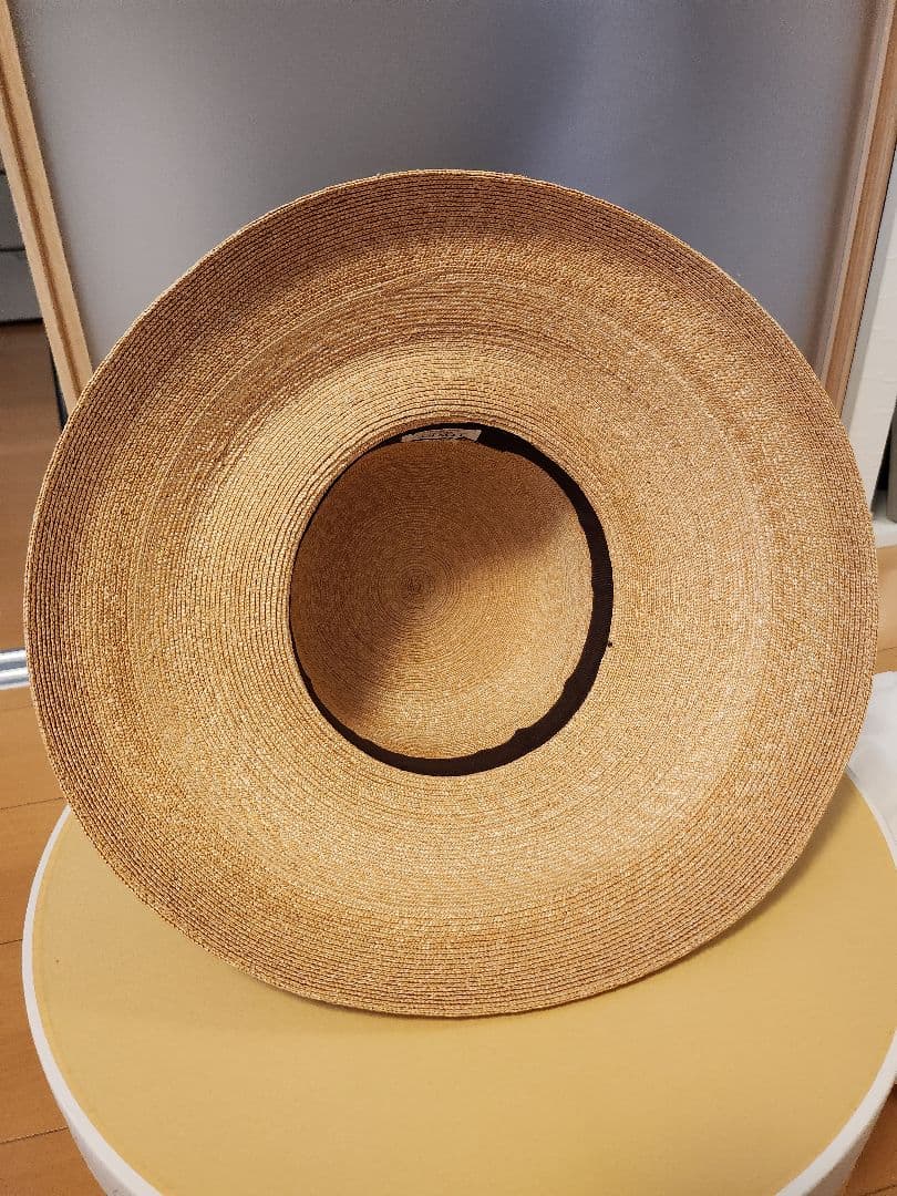 FOXEY 麦わら帽子　ブラウンリボン