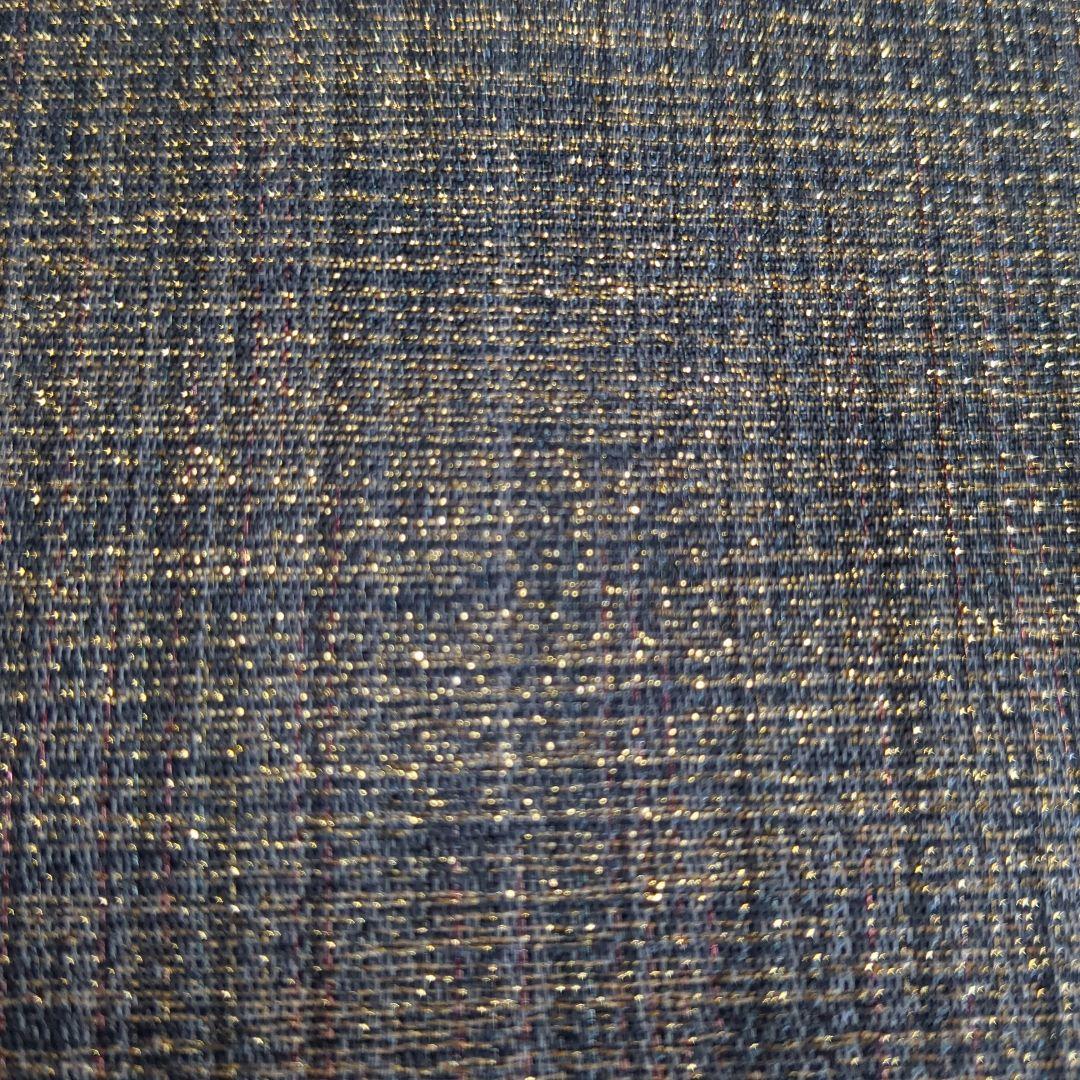 正絹　全通柄袋帯　型染　成物　唐辛子　魔除　大人の遊び心帯