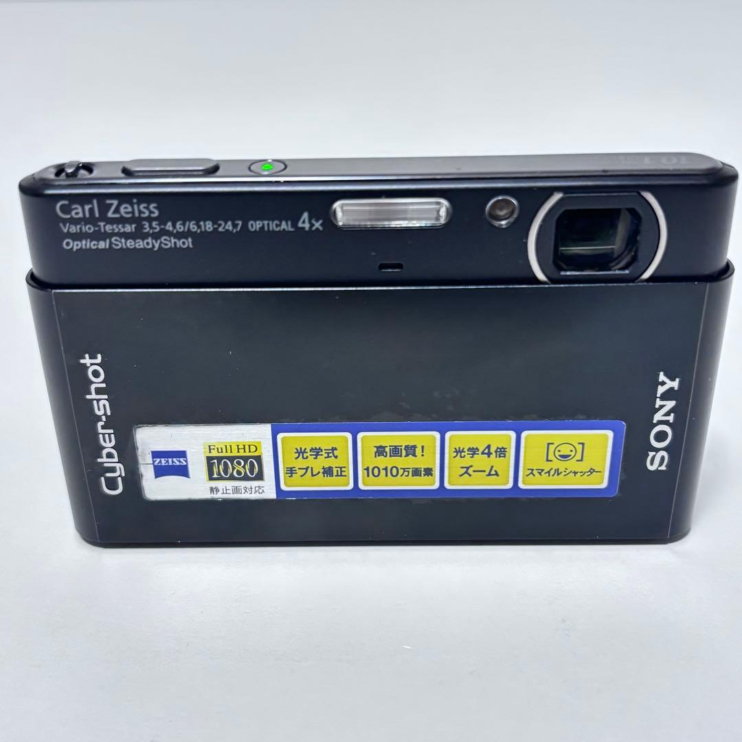 SONY Cyber-shot DSC-T77 デジタルカメラ　デジカメ　黒
