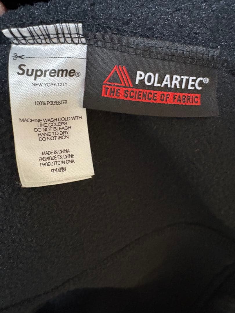 トップス Supreme Polartec Half Zip Pullover