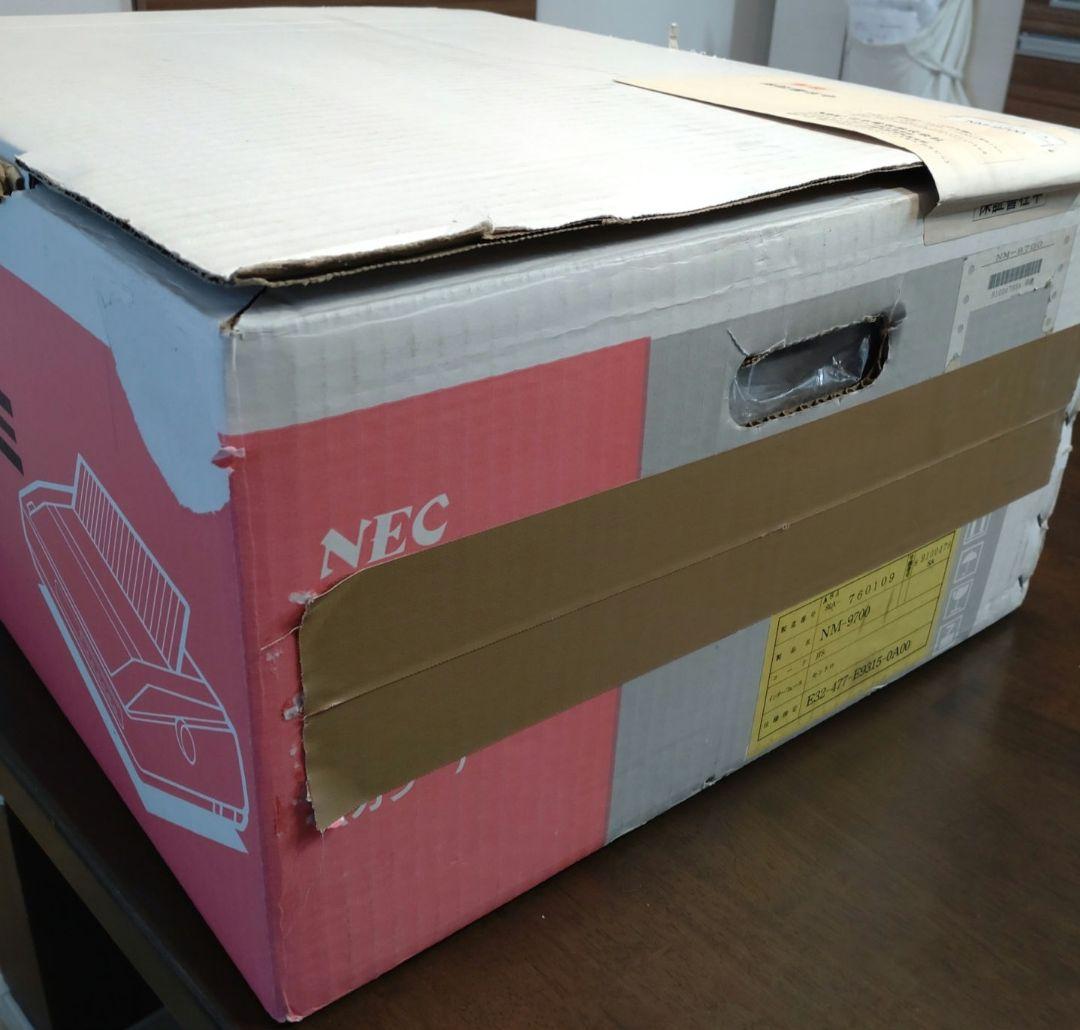 【1987年未使用】NEC NM-9700 ミニエース漢字ライター　プリンター