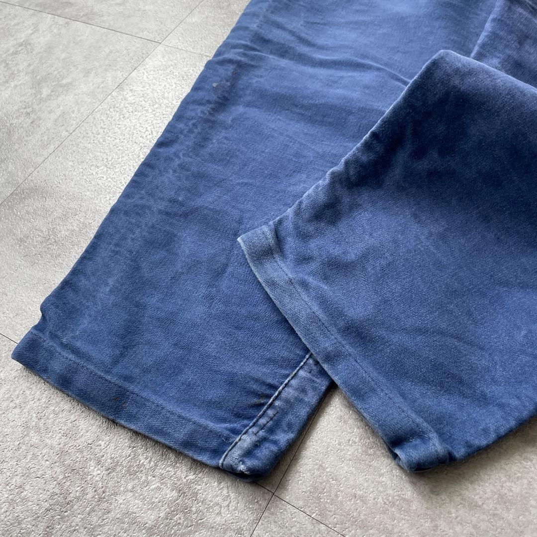 60s- Dubure&Deverchere モールスキン フレンチワークパンツ