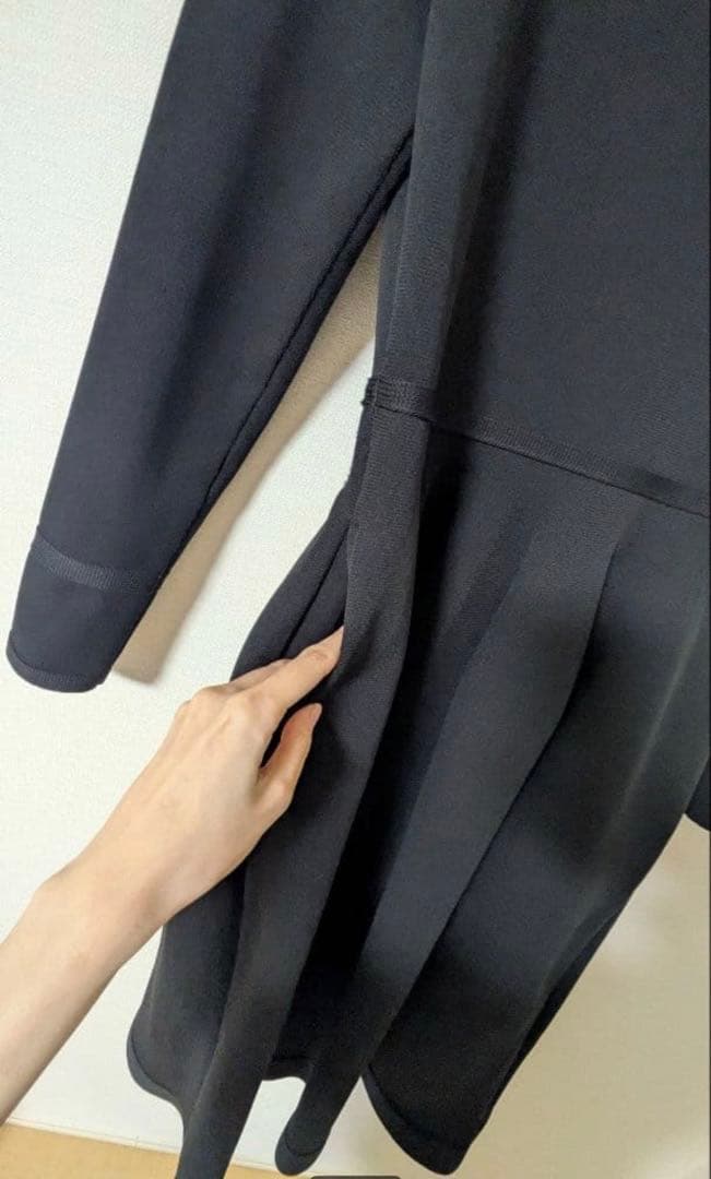 Audire Christina knit dress 黒　S