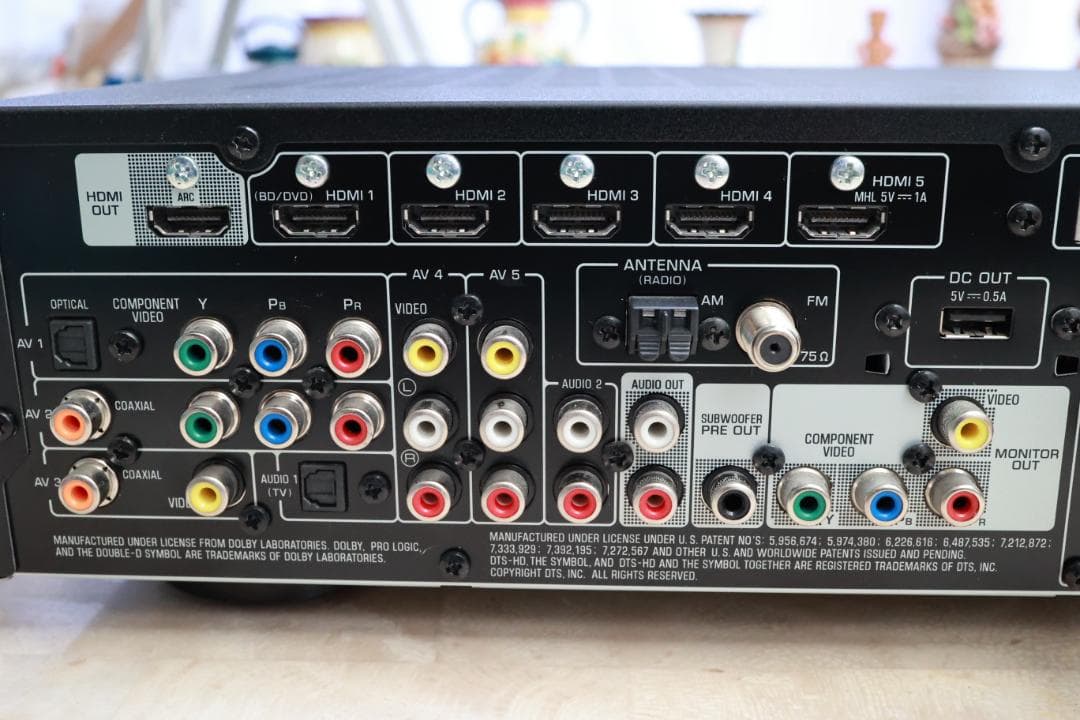 YAMAHA RX-S600 AVレシーバー