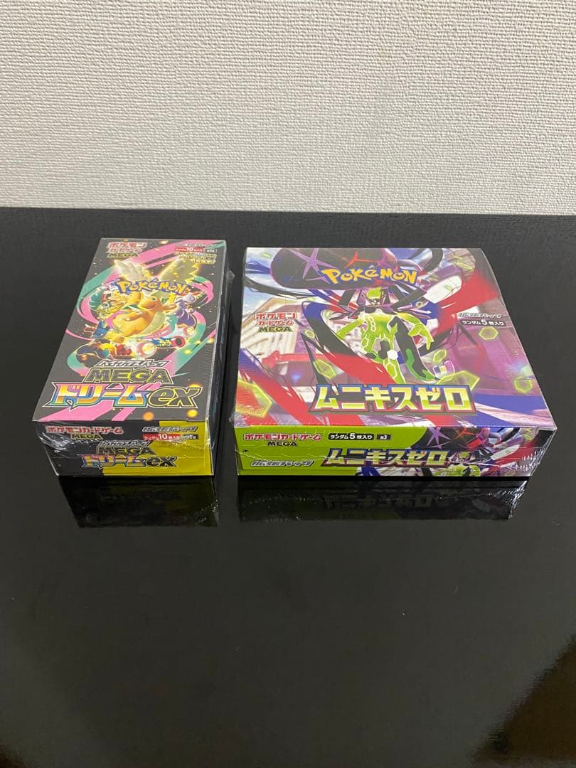 ポケモンカード　MEGAドリームex ムニキスゼロ 未開封シュリンク付きセット