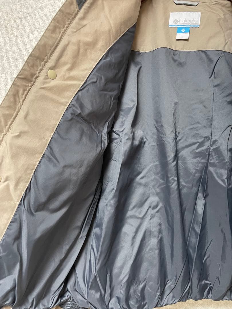 Columbia 別注W INSULATED JACKET ベージュ