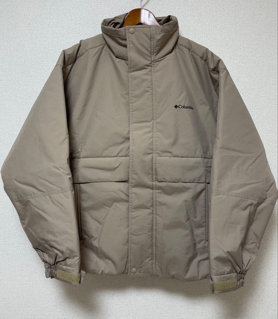 Columbia 別注W INSULATED JACKET ベージュ