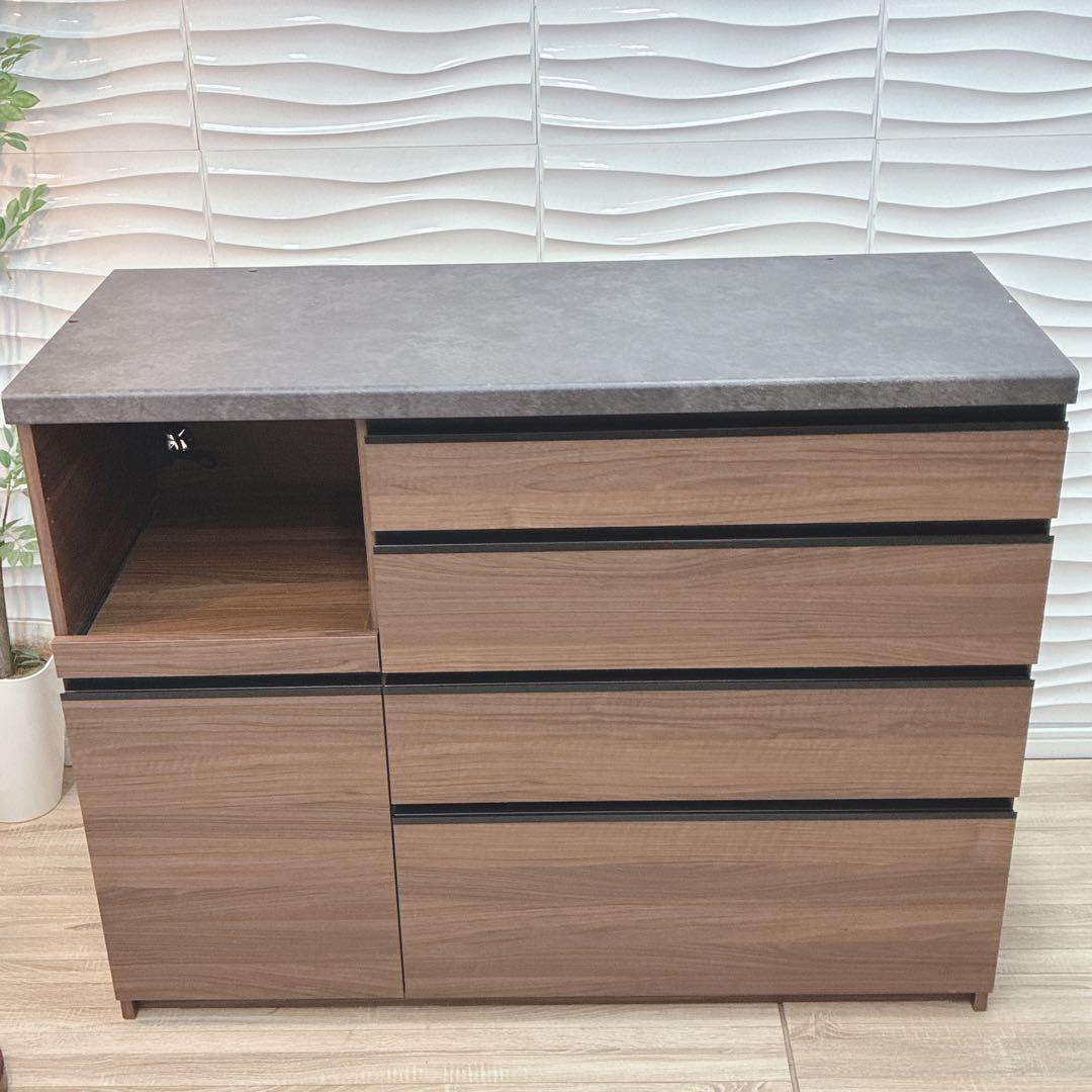 ほぼ新品◇約10万円◇大阪神戸配達無料◇パモウナ◇キッチンカウンター◇幅120㎝