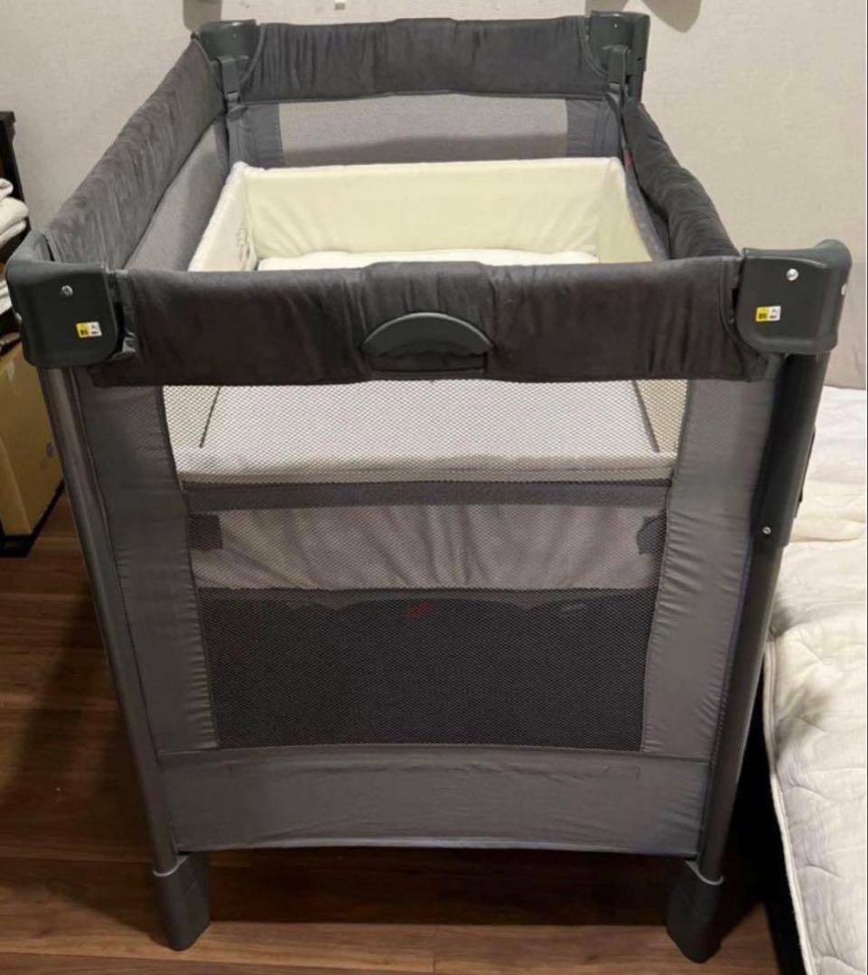 アップリカ Aprica ココネルエアープラス グレー ベビーサークル