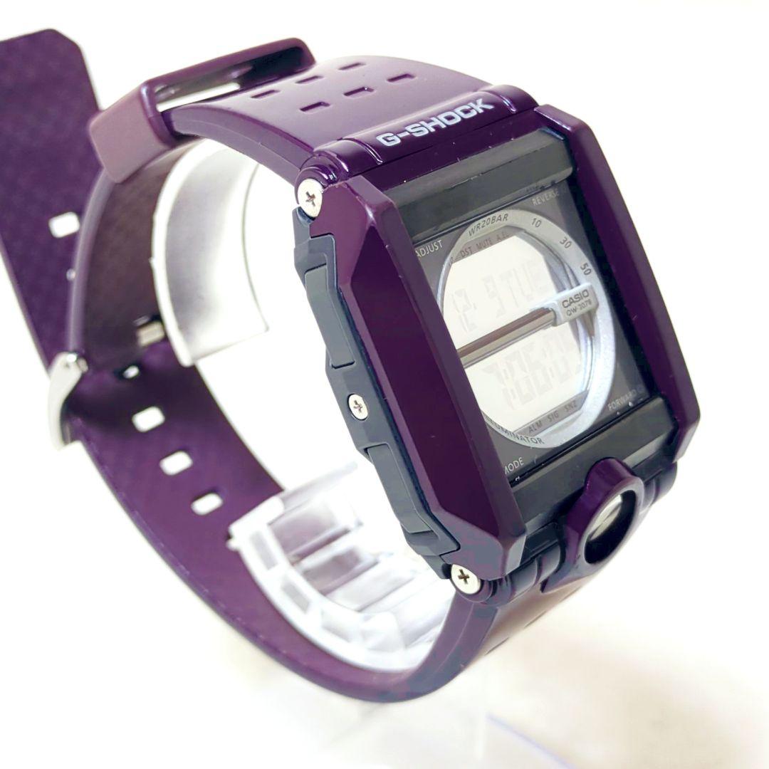 希少 レア Gショック スクエア G-8100 紫 パープル
