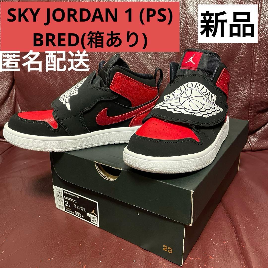 新品　希少　SKY JORDAN 1 RED 21cm スカイ　ジョーダン