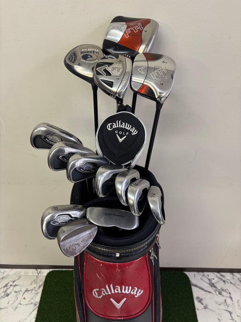 【早い者勝ち】ALLCallawayFT-iクラブ14本フルセット　翔太