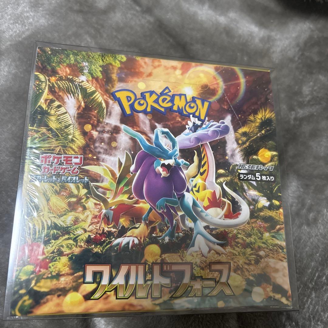 ポケモンカードゲーム ワイルドフォース 未開封box