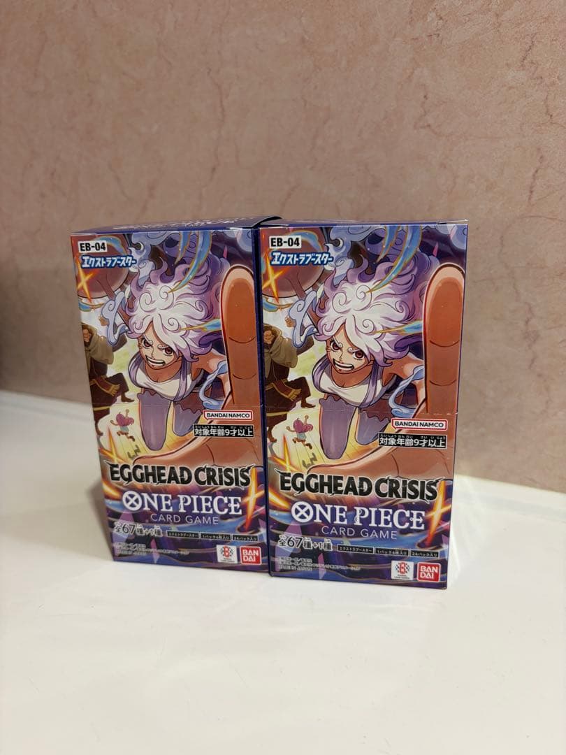 ONE PIECE カードEGGHEAD CRISIS EB-04 2BOX