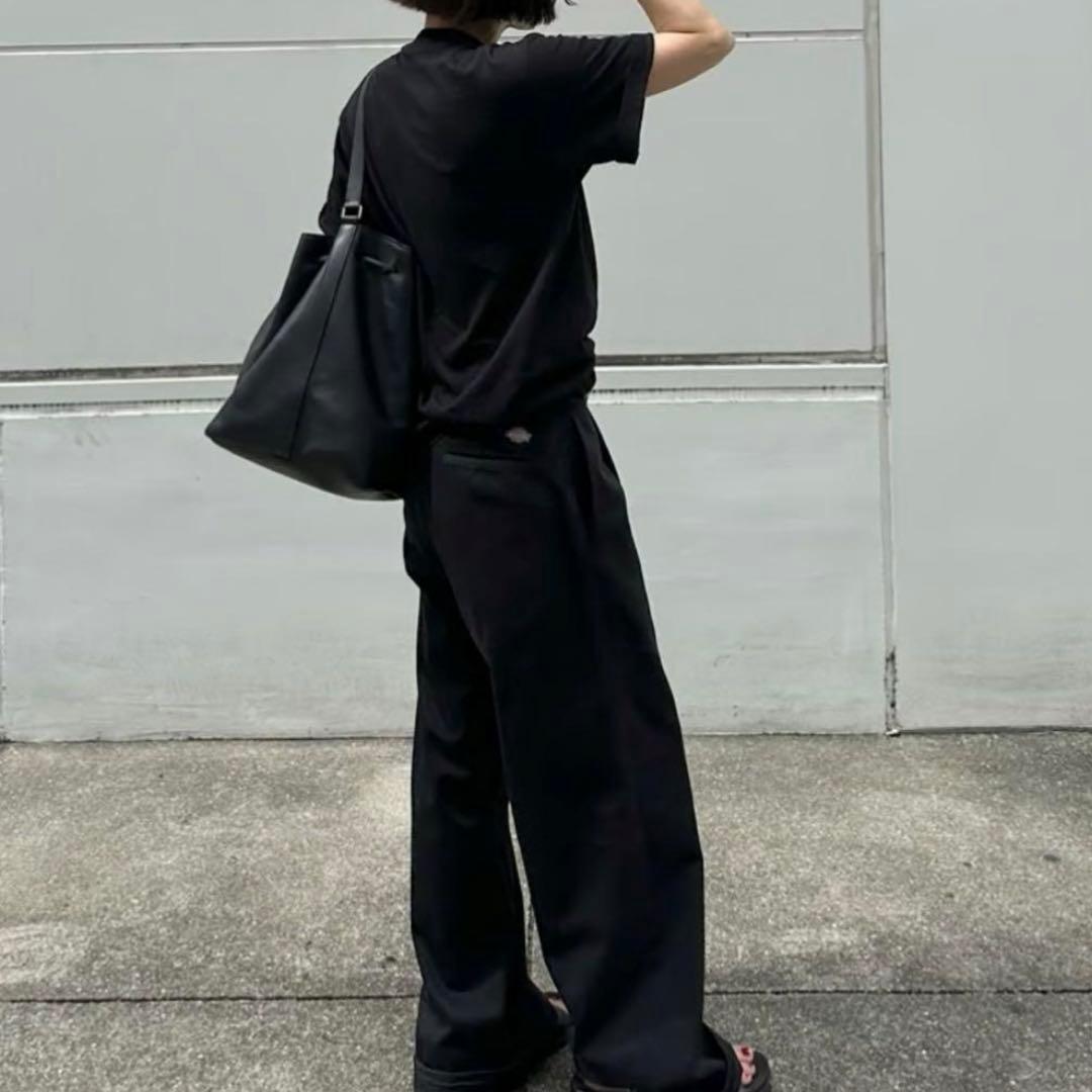 （るん）ok.soon.×dickies wide chino pants