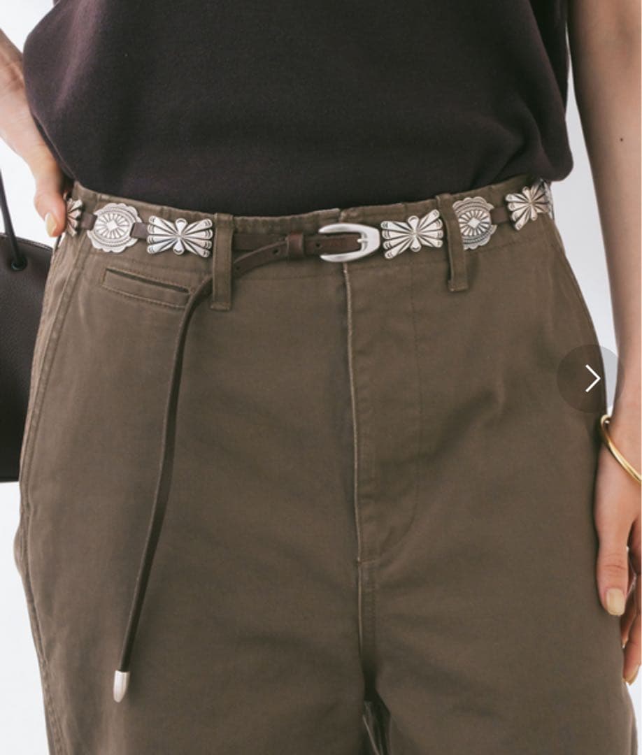 PUNTOVITA / プントヴィータ 別注コンチョ　ベルト　フレームワーク