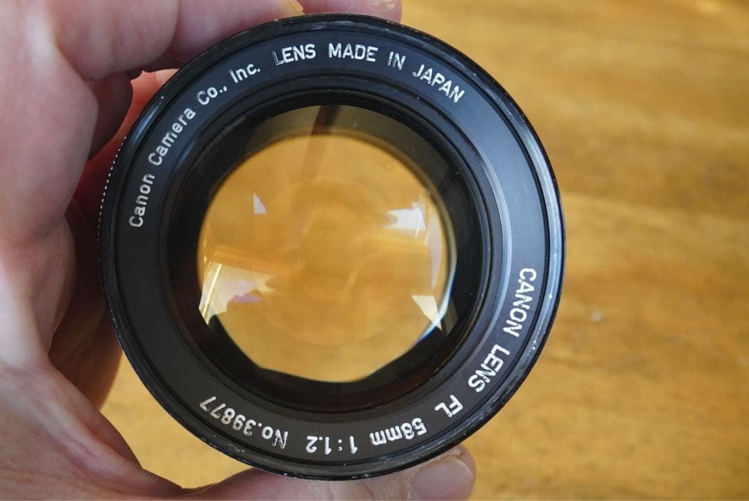 Canon FL58mm F1.2 訳あり　作例あり