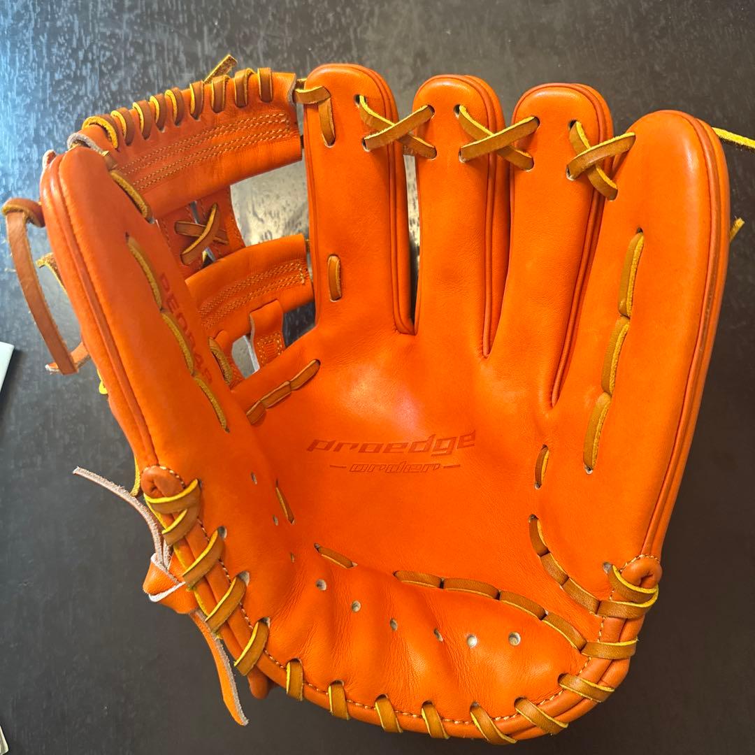 proedge 軟式グローブ オレンジ
