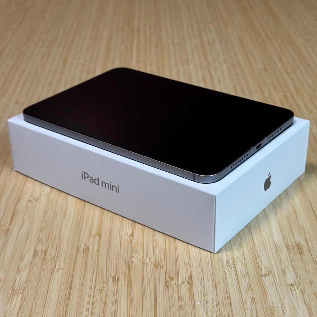 【極美品】iPad mini 第7世代 セルラー 128GB スペースグレイ