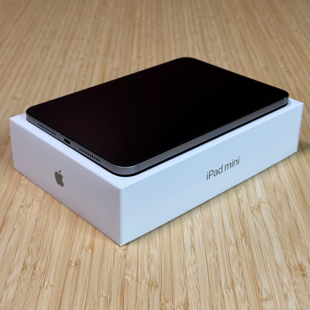【極美品】iPad mini 第7世代 セルラー 128GB スペースグレイ